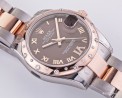 Rolex-Datejust-31mm-Steel-and-Everose-Gold-178341-Chocolate- 7 