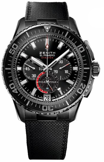 Zenith Watches Stratos Flyback Black Alchron 24 2062 405 27 C707 Soldat