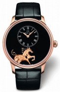 Jaquet Droz - Les Ateliers D art - Tribute to Year of Horse -Petite Heure Minute 43mm 