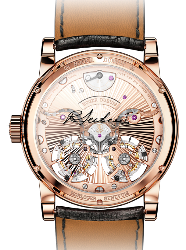 Hommage-Double-Flying-Tourbillon-in-pink-gold---back-view