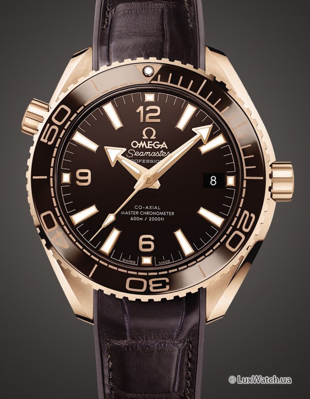 Omega-Seamaster-Planet-Ocean-600m-Master-Chronometer-39-5mm-Sedna-Gold-brown-dial-baselworld-2016-ref--215-63-40-20-13