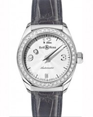 Bell & Ross » _Archive » Vintage Medium / Mystery Diamond » White 1 Row Leather