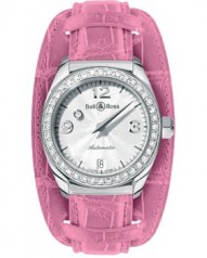 Bell & Ross » _Archive » Vintage Mystery Diamond 1 Row » Mystery Diamond White 1 Row SafetyPinkCroco