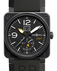 Bell & Ross » _Archive » Aviation BR 03-51 GMT Carbon » BR 03-51 GMT Carbon