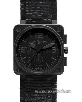 Bell & Ross » _Archive » BR Instrument BR 01-94 46mm Chronograph Carbon » BR 01-94 Phantom Synthetic