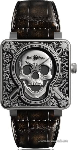 Bell & Ross » _Archive » Instruments BR 01 Concept Skull » BR0192-SKULL-BURN