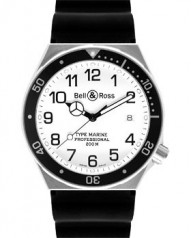 Bell & Ross » _Archive » Professional Type Marine » Type Marine White Rubber