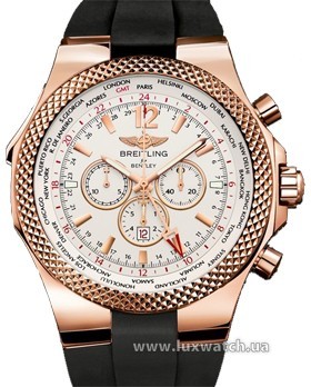 Breitling » _Archive » Breitling for Bentley Bentley GMT » R4762C RG-White-BlRubber