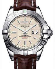 Breitling » _Archive » Galactic 41 » Galactic 41 Silver Croco