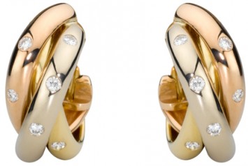 Cartier Jewellery » Earrings » Trinity » B8031700