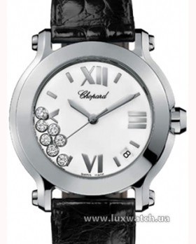 Chopard » _Archive » Happy Sport Round 36mm 7 Diamonds Edition 2 » 278475-3001 Black