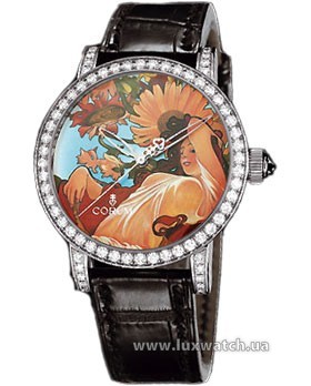 Corum » _Archive » Artisan Timepieces Classical Mucha » ClassicalMucha-WG_D-Spring-Croco
