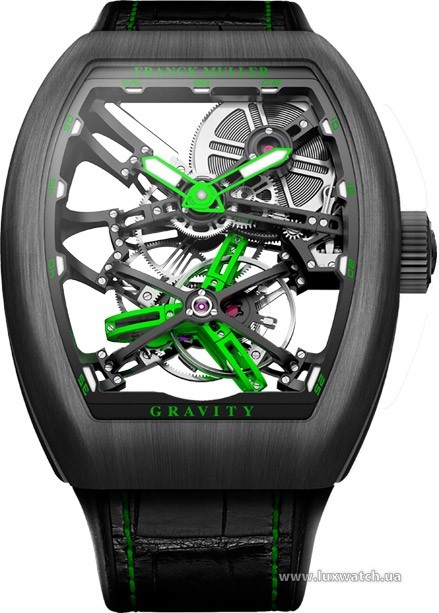 Franck Muller » Cintree Curvex » Gravity Skeleton » V45 T GRAVITY SQT G