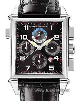 Girard-Perregaux » _Archive » Vintage 1945 King Size Chronograph GMT » 29975-53-612-BA6A