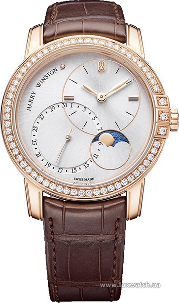 Harry Winston » Midnight » Date Moonphase Automatic » MIDAMP42RR004