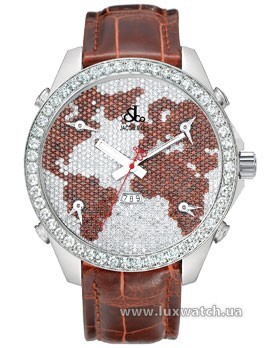 Jacob & Co. » _Archive » Five Time Zone (FullSize, 47mm) JC-47 `The World is Yours` » JC-47BW