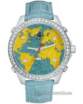 Jacob & Co. » _Archive » Five Time Zone (FullSize, 47mm) JC-47 `The World is Yours` » JC-47BY