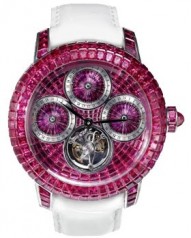 Jacob & Co. » _Archive » Exclusive Pieces Ruby Rainbow Tourbillon » Ruby Rainbow Tourbillon