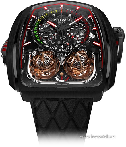 Jacob & Co. » Grand Complication Masterpieces » Twin Turbo Furious » TT200.21.NS.NK.A