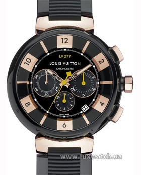 Louis Vuitton » Tambour in Black » LV 277 Automatic Chronometer » Q114F0