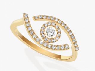 Messika » Jewellery » Lucky Eye Ring » 10037-YG