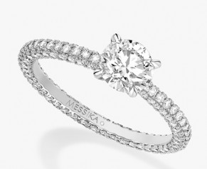Messika » Jewellery » Solitaire Ring » 08634-WG
