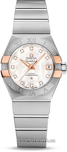 Omega » _Archive » Constellation Co-Axial Automatic Date 27 mm » 123.20.27.20.55.004