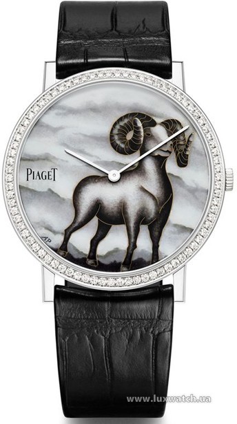 Piaget » _Archive » Art & Excellence Altiplano 38mm Goat White Gold » G0A39540