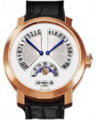 Pierre Kunz » Complication » Retrograde Hours and Minutes Moon Phase A004 HMRL » A004 HMRL RG White