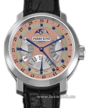 Pierre Kunz » Grande Complication » Retrograde Perpetual Calendar G008 QPRI » G008 QPRI Pt Pink