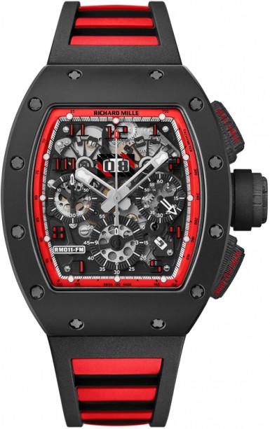Richard Mille » Watches » RM 011 Automatic Chronograph Felipe Massa » RM 011 Felipe Massa 01