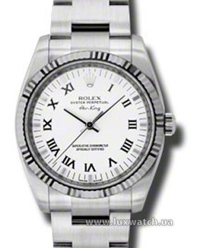 Rolex » _Archive » Air-King 34mm Steel and White Gold » 114234 wro