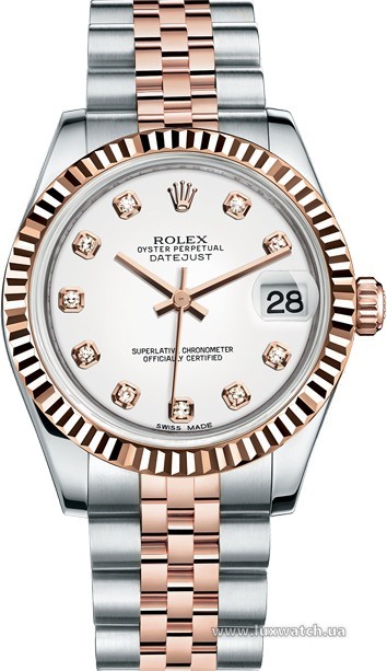 Rolex » _Archive » Datejust 31mm Steel and Everose Gold » 178271-0010