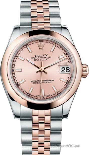 Rolex » _Archive » Datejust 31mm Steel and Everose Gold » 178241-0005