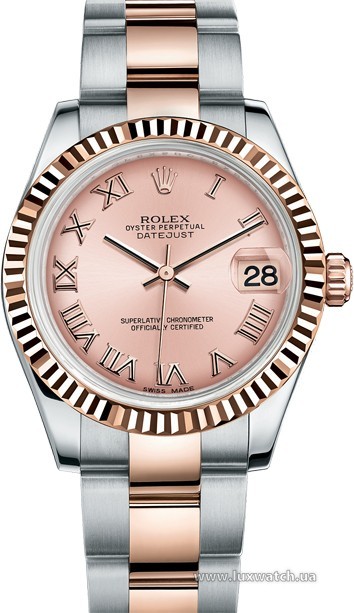 Rolex » _Archive » Datejust 31mm Steel and Everose Gold » 178271-0062