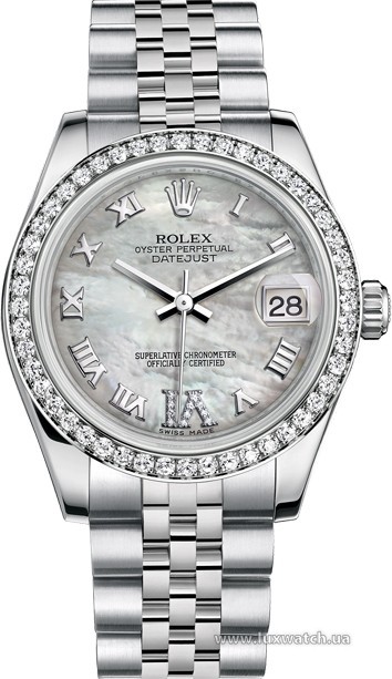 Rolex » _Archive » Datejust 31mm Steel and White Gold » 178384-0040