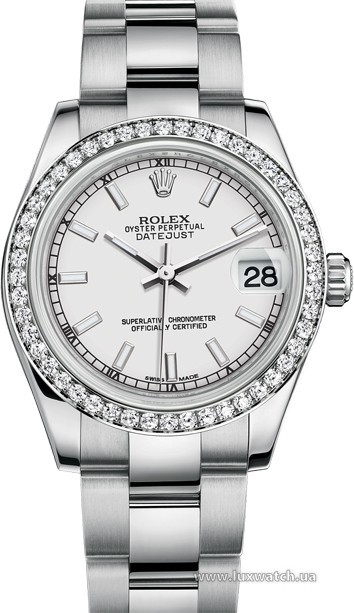 Rolex » _Archive » Datejust 31mm Steel and White Gold » 178384-0060