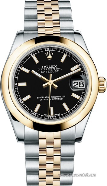 Rolex » _Archive » Datejust 31mm Steel and Yellow Gold » 178243-0050