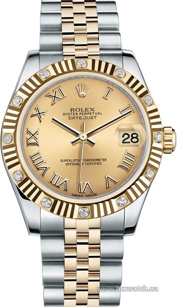 Rolex » _Archive » Datejust 31mm Steel and Yellow Gold » 178313-0072