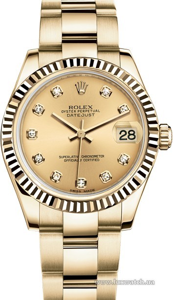 Rolex » _Archive » Datejust 31mm Yellow Gold » 178278-0046