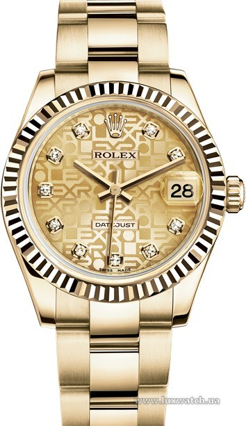 Rolex » _Archive » Datejust 31mm Yellow Gold » 178278-0099