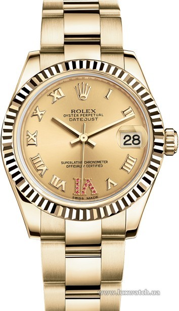 Rolex » _Archive » Datejust 31mm Yellow Gold » 178278-0133