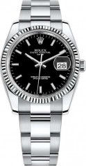 Rolex » _Archive » Datejust 34mm Steel and White Gold » 115234-0002