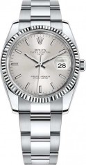 Rolex » _Archive » Datejust 34mm Steel and White Gold » 115234-0005