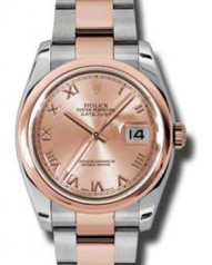 Rolex » _Archive » Datejust 36mm Steel and Everose Gold » 116201 chro