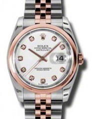 Rolex » _Archive » Datejust 36mm Steel and Everose Gold » 116201 wdj