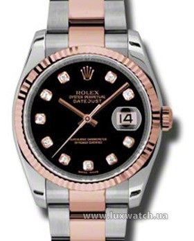 Rolex » _Archive » Datejust 36mm Steel and Everose Gold »  116231 bkdo