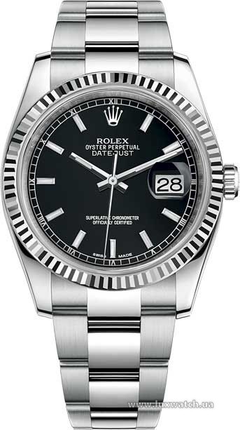 Rolex » _Archive » Datejust 36mm Steel and White Gold » 116234-0091