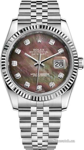 Rolex » _Archive » Datejust 36mm Steel and White Gold » 116234-0105