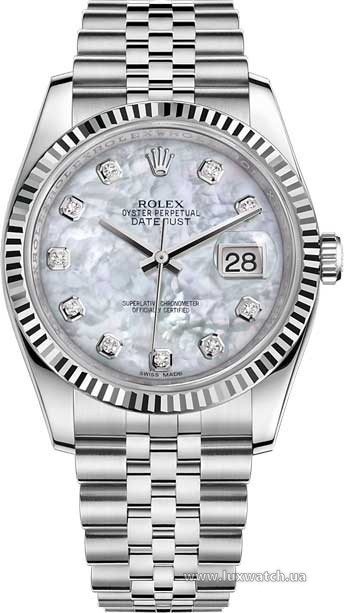 Rolex » _Archive » Datejust 36mm Steel and White Gold » 116234-0078